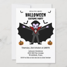 Spooky Halloween Kostüm Party Dracula Vampire