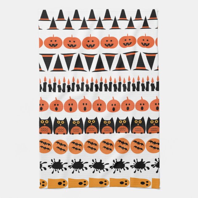 Spooky Halloween Küchentücher (Vertikal)