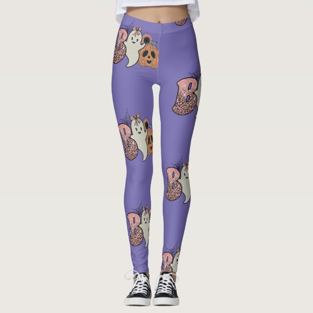 Spooky Halloween Leggings (Vorderseite)