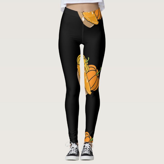 Spooky Halloween Leggings (Vorderseite)