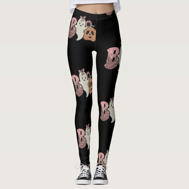 Spooky Halloween Leggings (Vorderseite)