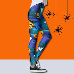 Spooky Halloween Leggings Fledermäuse laufen Ameis<br><div class="desc">Einzigartige Leggings platzierten Bilder nicht nur eine Wiederholung. Spooky Halloween</div>