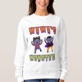 Spooky Halloween MaMa's Monsters Sweatshirt