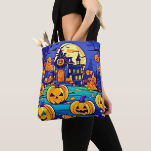 Spooky Halloween Mansion Artwork