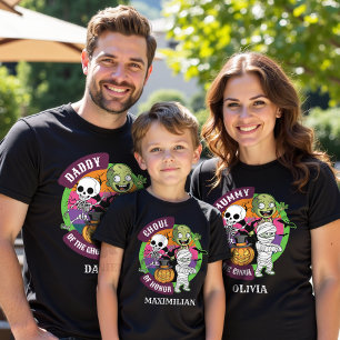 Spooky Halloween Monster Mama des Geburtstagskids T-Shirt