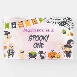 Spooky Halloween Niedlich Ghost-Banner Banner