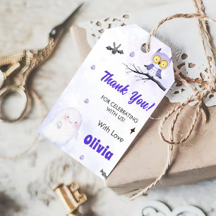 Spooky Halloween Niedlich Ghost Geburtstagsparty Geschenkanhänger