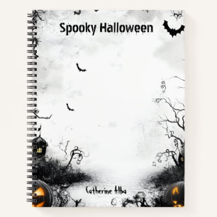 Spooky Halloween Notizbuch