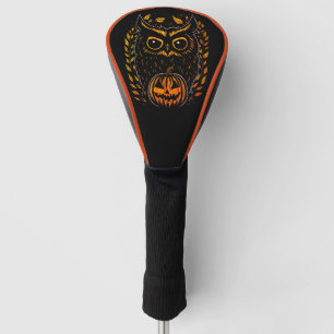 Spooky Halloween Owl Golf Headcover