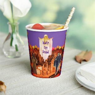 Spooky Halloween Pappbecher