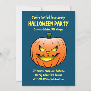 Spooky Halloween-Party Einladung