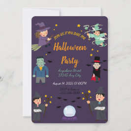 Spooky Halloween-Party Einladung
