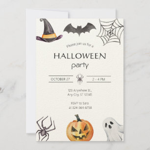 Spooky Halloween-Party Einladung
