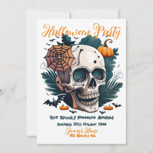 Spooky-Halloween-Party Einladung