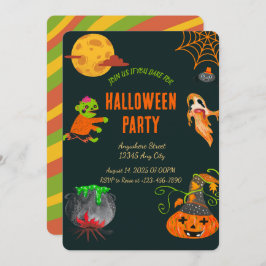Spooky Halloween-Party Einladung