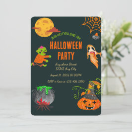 Spooky Halloween-Party Einladung
