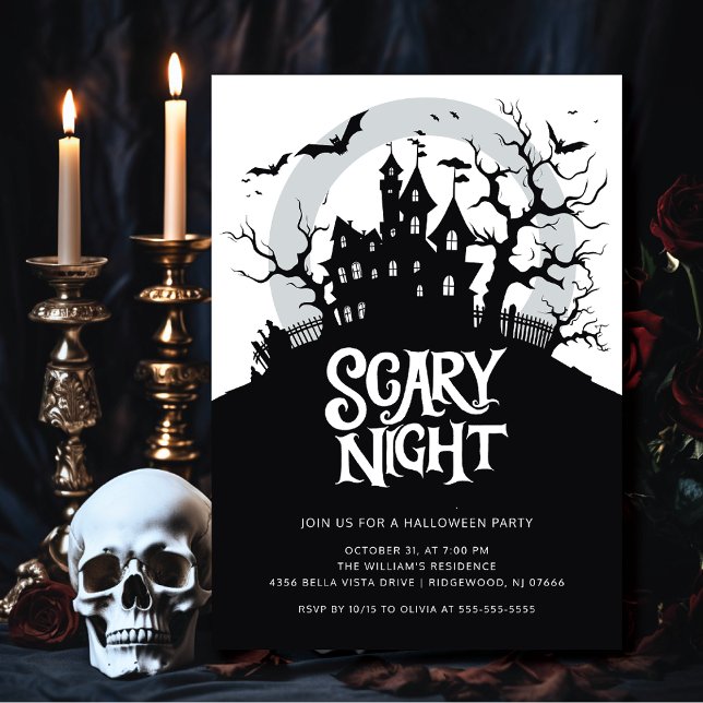 Spooky-Halloween-Party Einladung (Von Creator hochgeladen)