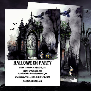 Spooky Halloween-Party Einladung