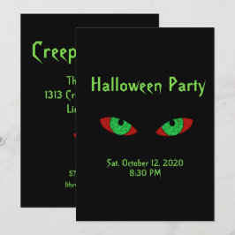Spooky Halloween-Party Einladungen