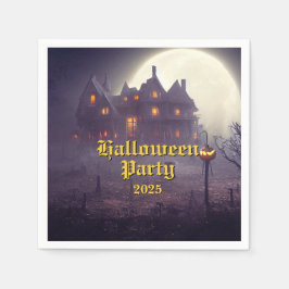 Spooky-Halloween-Party Serviette