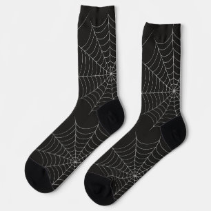 Spooky Halloween-Party Spiderweb Bold Black Socken