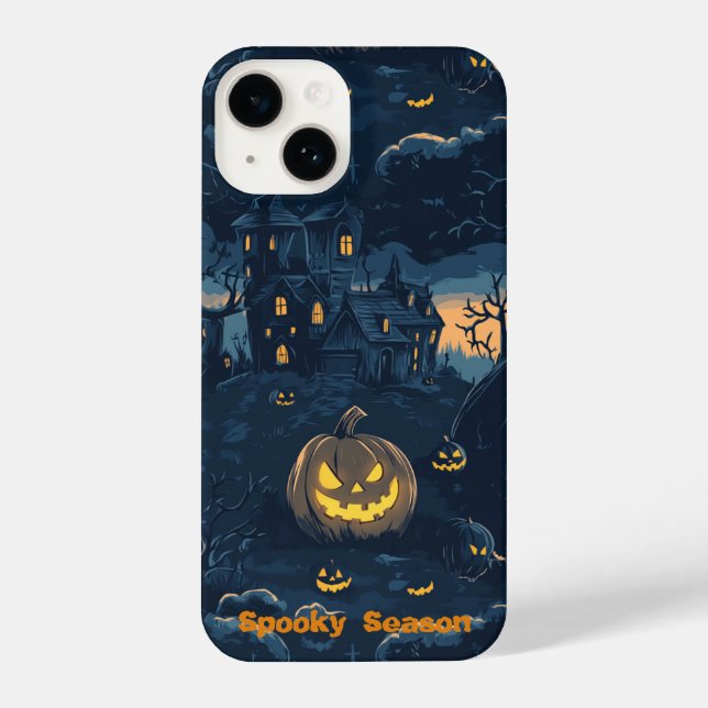 Spooky Halloween Phone Case iPhone Hülle (Rückseite)