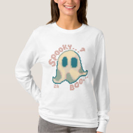 Spooky Halloween pixelart, Pixel Art  T-Shirt