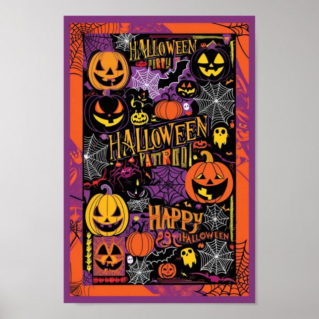 Spooky Halloween Poster (Vorne)
