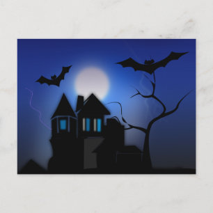 Spooky Halloween Postkarte