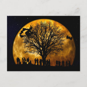Spooky Halloween Postkarte