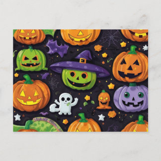 Spooky Halloween Postkarten - Freuen Sie sich!