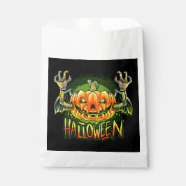 Spooky Halloween Pumpkin Gefälttasche Geschenktütchen