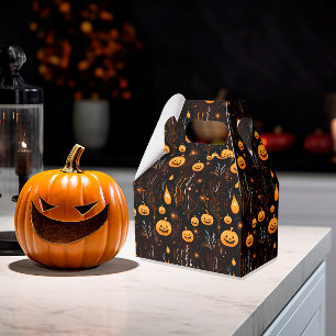 Spooky Halloween Pumpkin Geschenkschachtel