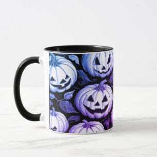Spooky Halloween Pumpkin Tasse