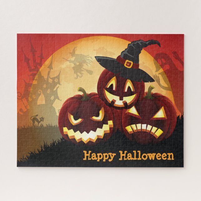 Spooky Halloween Puzzle (Horizontal)