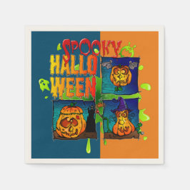 Spooky Halloween Serviette