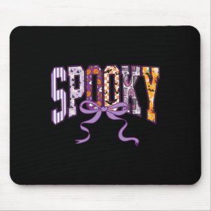 Spooky Halloween Shirt Niedlich Ghosts Pumpkins Bo Mousepad