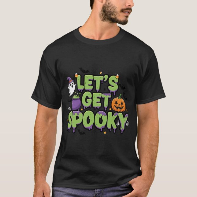 Spooky Halloween-Shirt T-Shirt (Vorderseite)