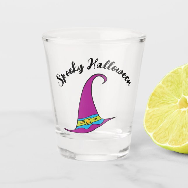 Spooky Halloween Showglas Schnapsglas (Vorderseite)