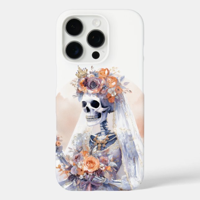 Spooky Halloween Skeleton iPhone Fall Case-Mate iPhone Hülle (Rückseite)