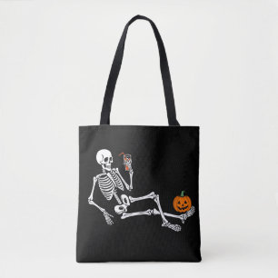 Spooky Halloween Skeleton Sippin Pumpkin Gewürz