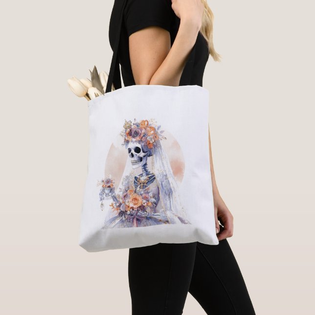 Spooky Halloween Skeleton Tote Bag (Von Nahem)