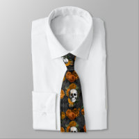 Spooky Halloween Skull und Rose