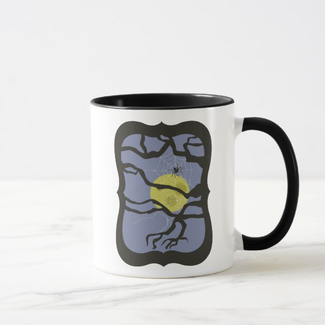 Spooky Halloween Spider Tasse (Rechts)
