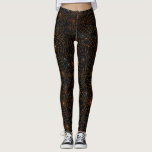 Spooky Halloween Spider Web Black Orange White Leggings<br><div class="desc">Bereiten Sie sich auf Halloween mit diesen gruseligen,  spukigen,  aber niedlichen Halloween-Leggings vor. Diese Leggings sind mit kleinen orangefarbenen und weißen Spinnennetzen und Spinnen bedeckt und sorgen für ein angenehmes Halloween-Ambiente. Erstellt von der einfachen Farmhouse Press.</div>