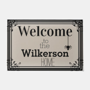 Spooky Halloween Spione Willkommen Fußmatte