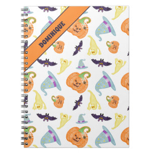 Spooky Halloween SpiralNotebook Notizblock