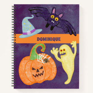 Spooky Halloween SpiralNotebook Notizbuch
