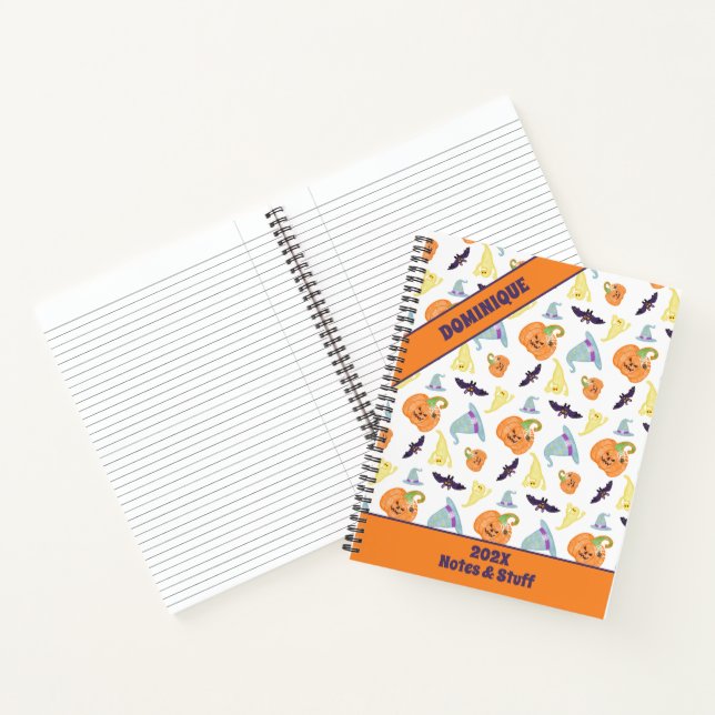Spooky Halloween SpiralNotebook Notizbuch (Innenseite)