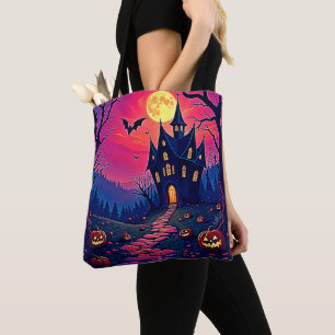 Spooky Halloween Spuk Mansion Art